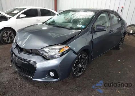 2014 Toyota Corolla S Plus из США, поврежденный, VIN 2T1BURHE4EC054657